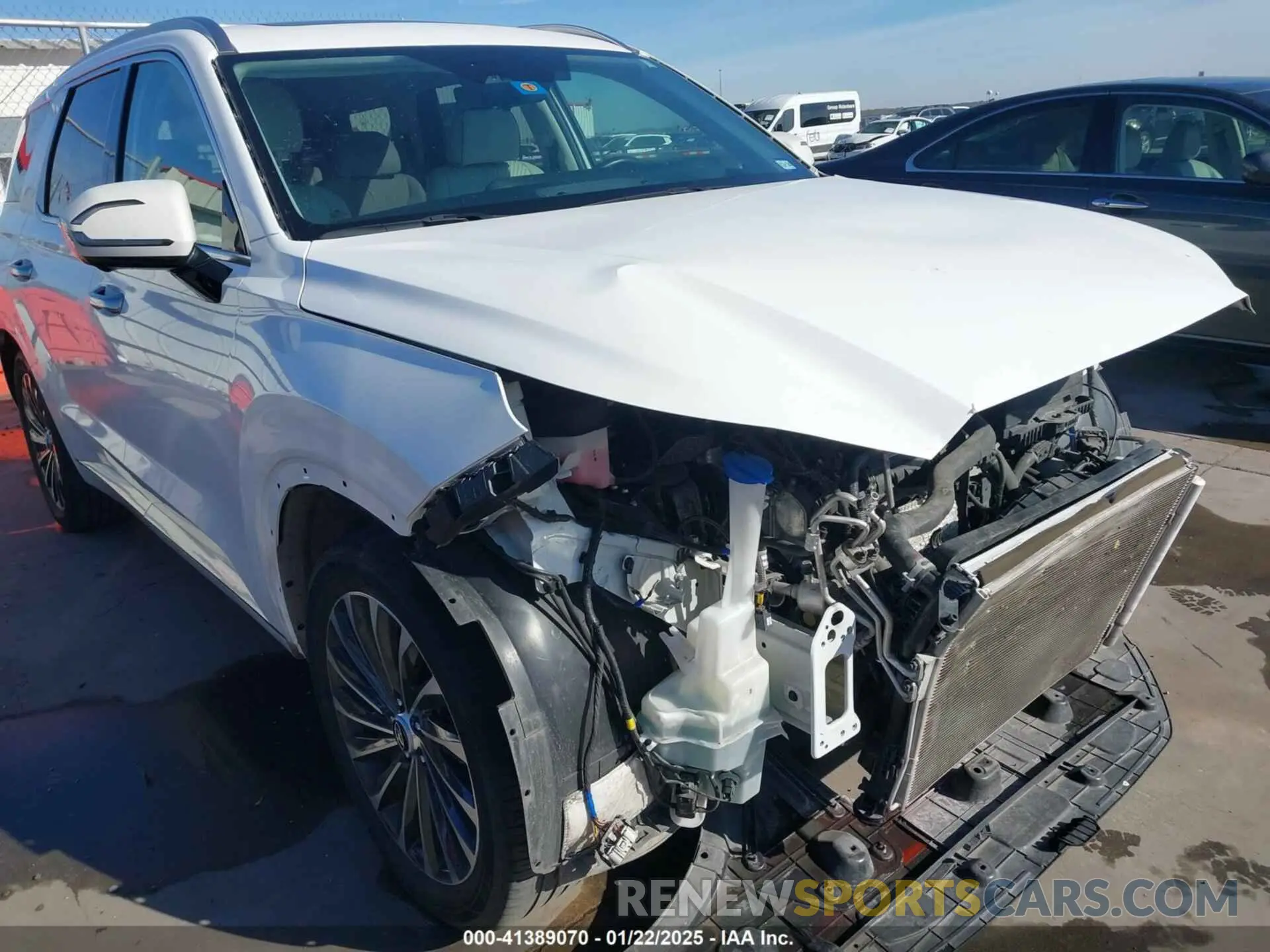 18 fotografías del automóvil dañado KM8R74GE6PU553598 HYUNDAI PALISADE 2023