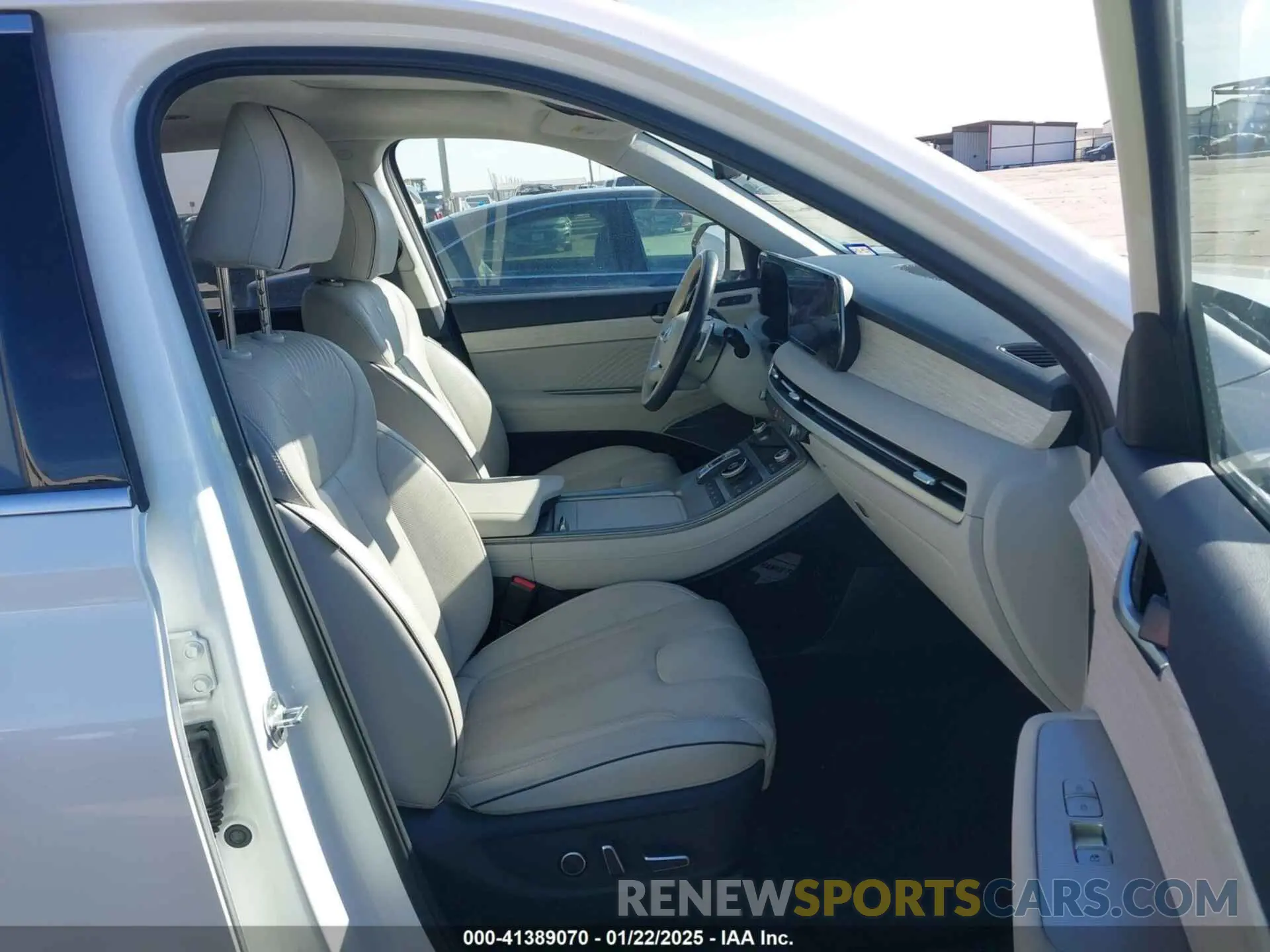 5 fotografías del automóvil dañado KM8R74GE6PU553598 HYUNDAI PALISADE 2023