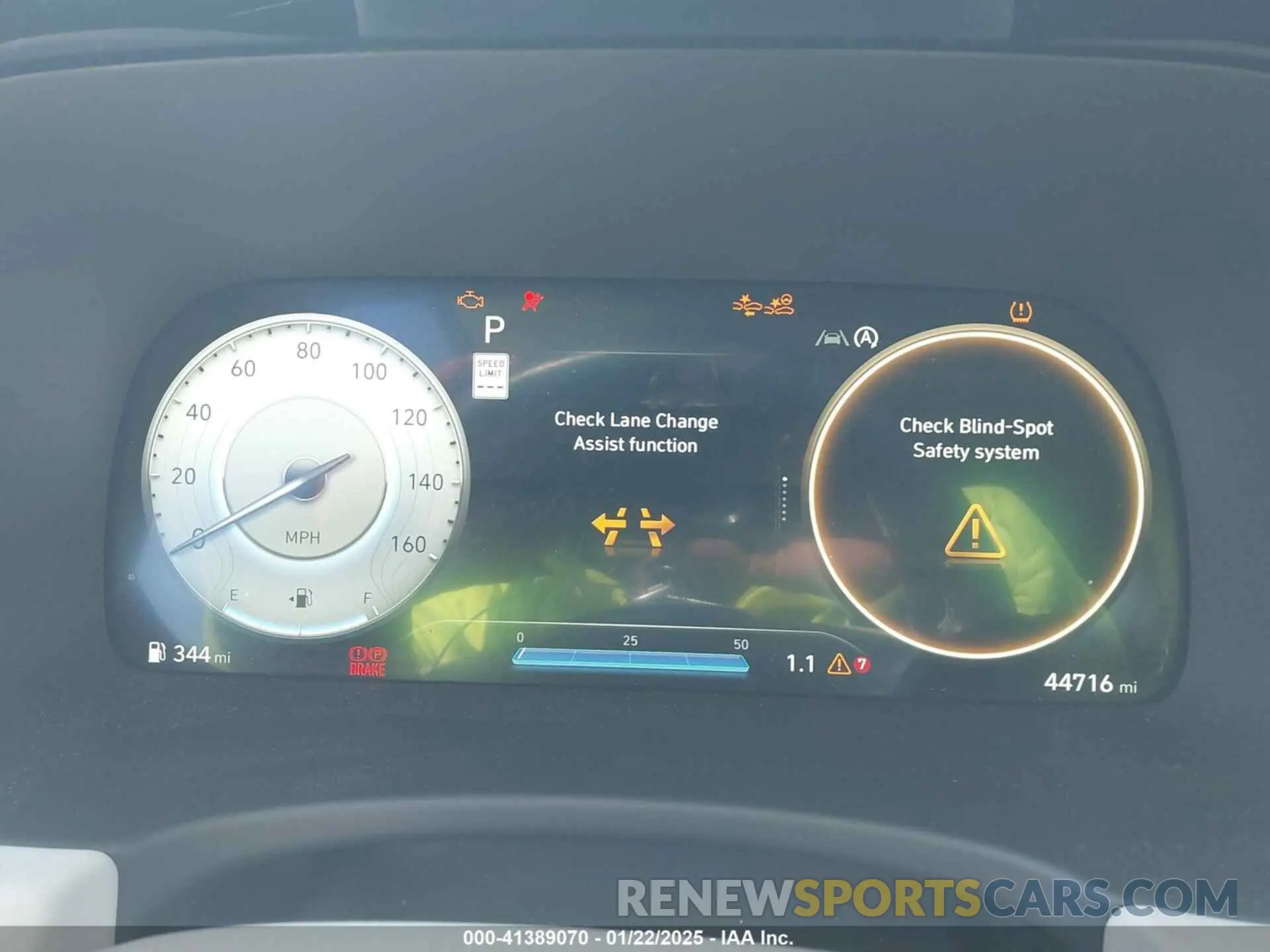 7 fotografías del automóvil dañado KM8R74GE6PU553598 HYUNDAI PALISADE 2023
