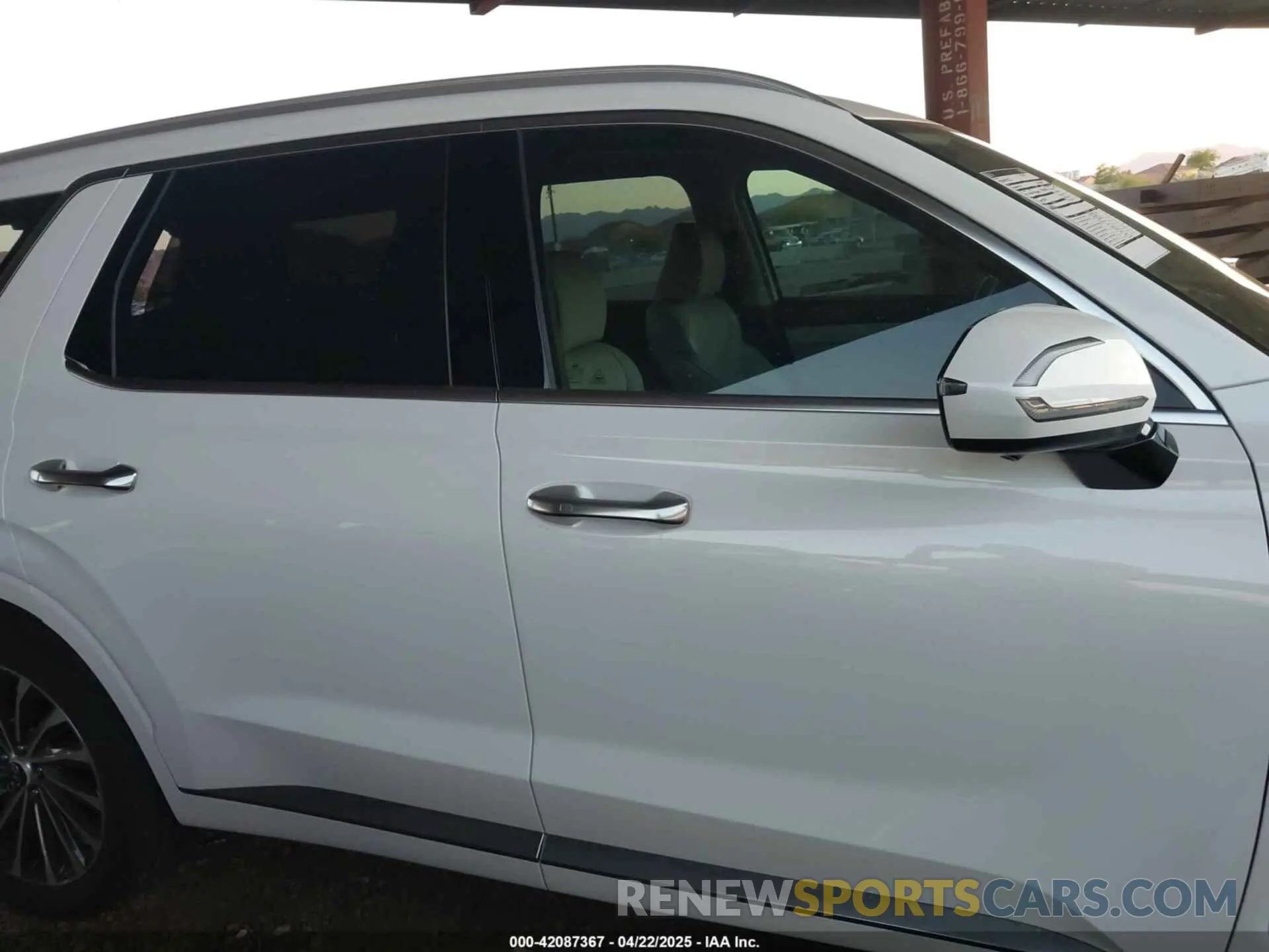 14 fotografías del automóvil dañado KM8R74GE7PU590854 HYUNDAI PALISADE 2023