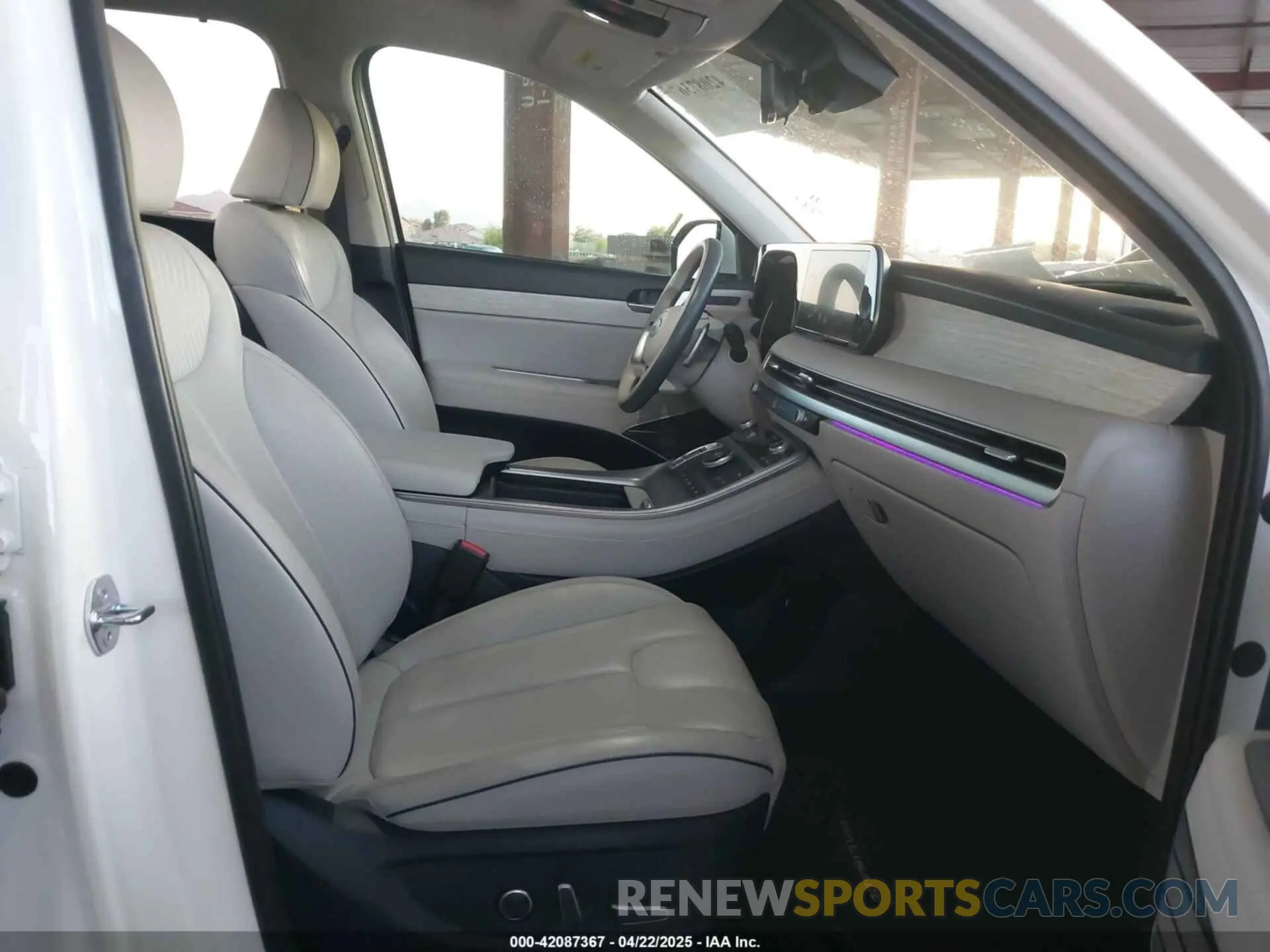 5 fotografías del automóvil dañado KM8R74GE7PU590854 HYUNDAI PALISADE 2023