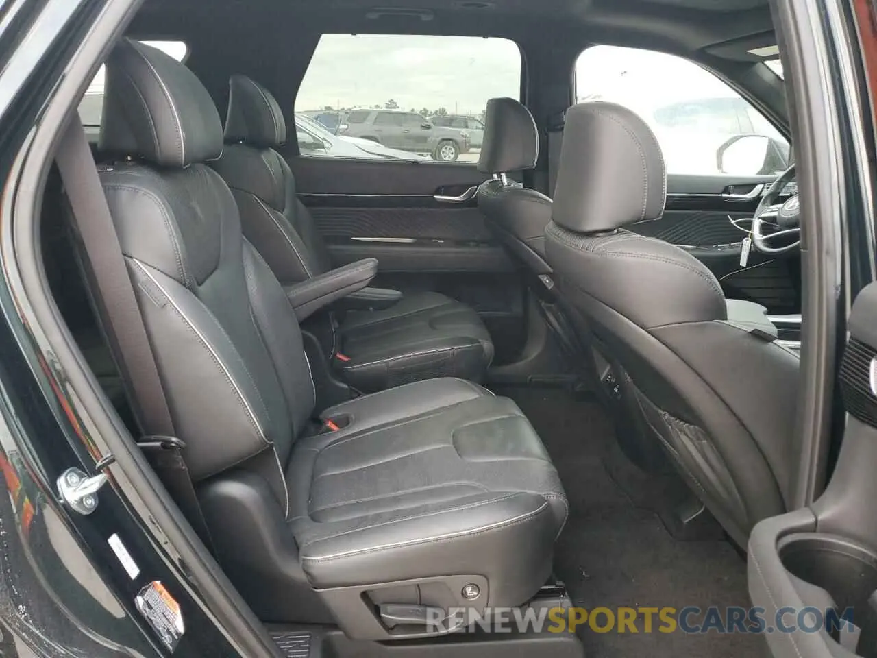 11 fotografías del automóvil dañado KM8R74GE7PU641494 HYUNDAI PALISADE 2023