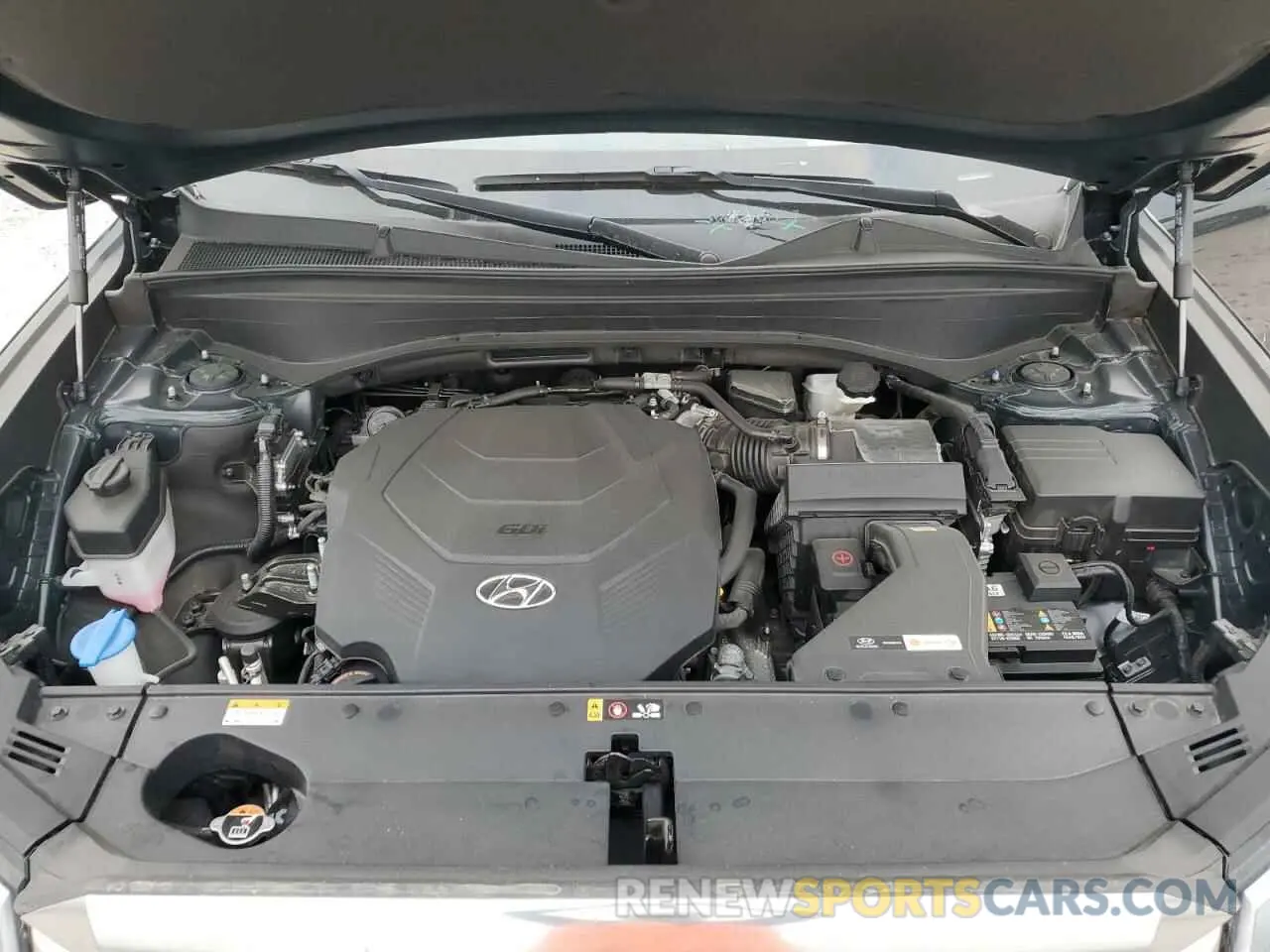 12 fotografías del automóvil dañado KM8R74GE7PU641494 HYUNDAI PALISADE 2023