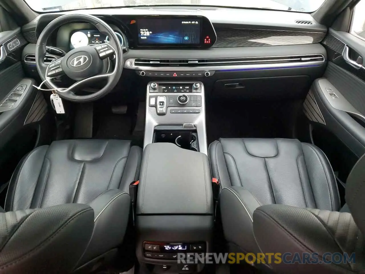 8 fotografías del automóvil dañado KM8R74GE7PU641494 HYUNDAI PALISADE 2023