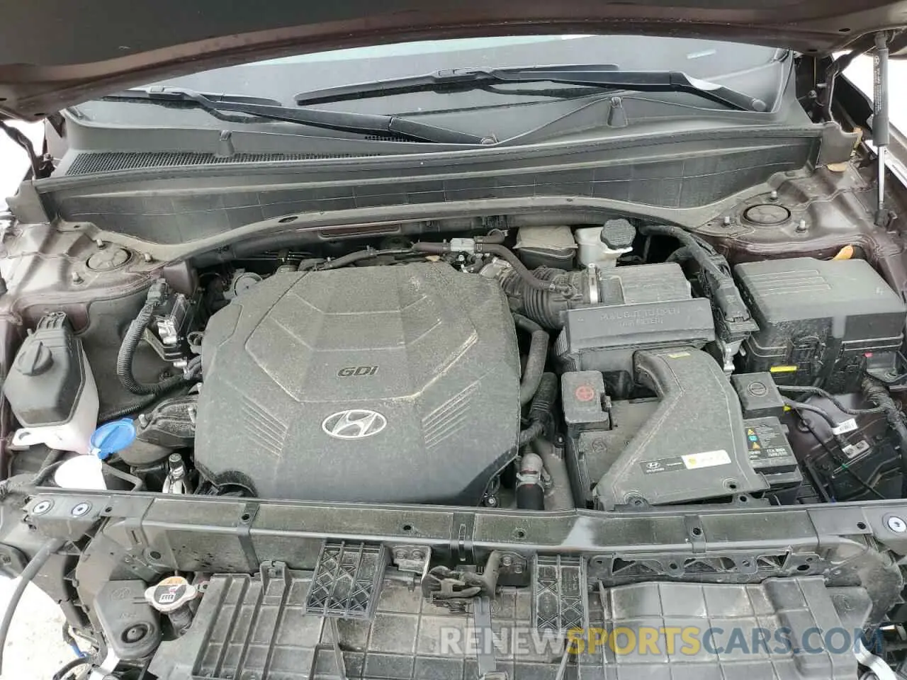 12 fotografías del automóvil dañado KM8R74GE9PU610179 HYUNDAI PALISADE 2023