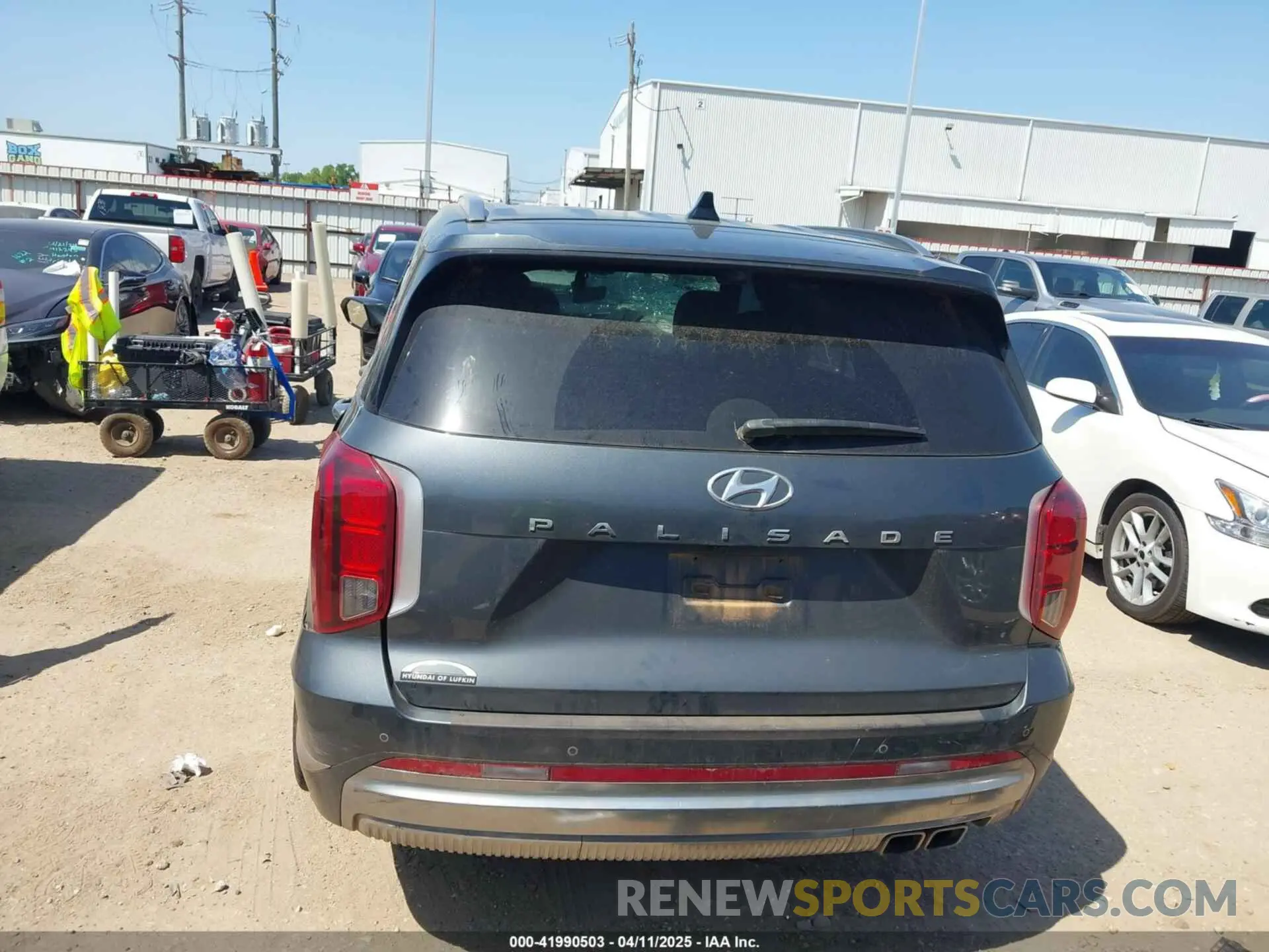 16 fotografías del automóvil dañado KM8R74GEXPU517333 HYUNDAI PALISADE 2023
