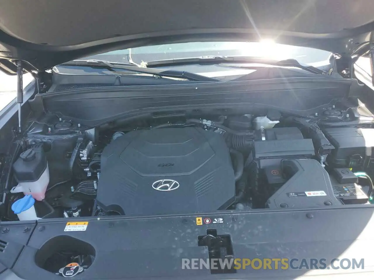 12 fotografías del automóvil dañado KM8R74GEXPU544127 HYUNDAI PALISADE 2023
