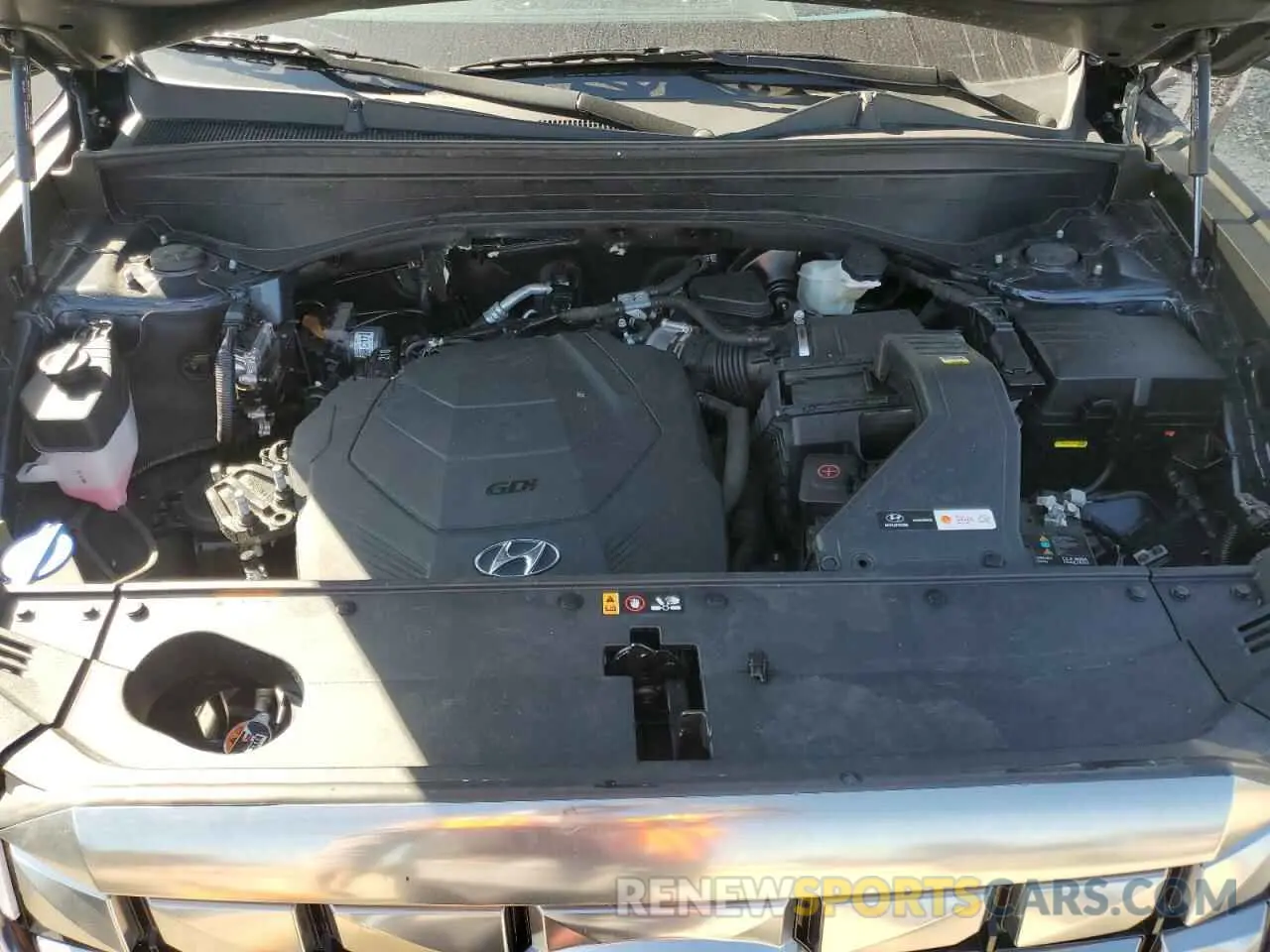 13 fotografías del automóvil dañado KM8R7DGE0PU584622 HYUNDAI PALISADE 2023