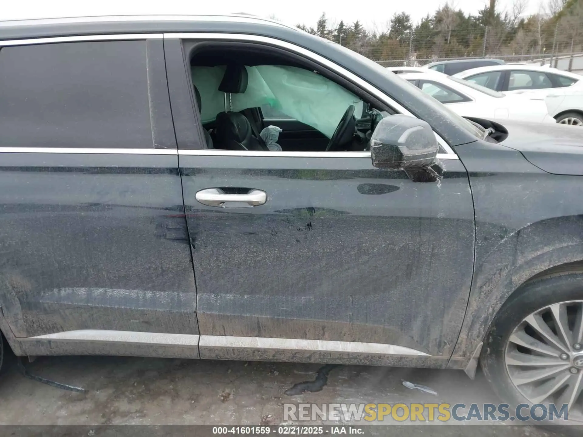 13 fotografías del automóvil dañado KM8R7DGE0PU640381 HYUNDAI PALISADE 2023