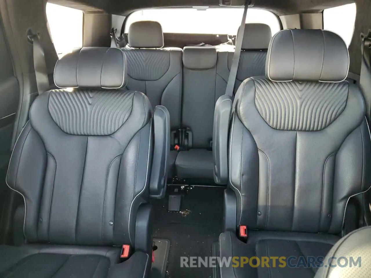 10 fotografías del automóvil dañado KM8R7DGE2PU567952 HYUNDAI PALISADE 2023