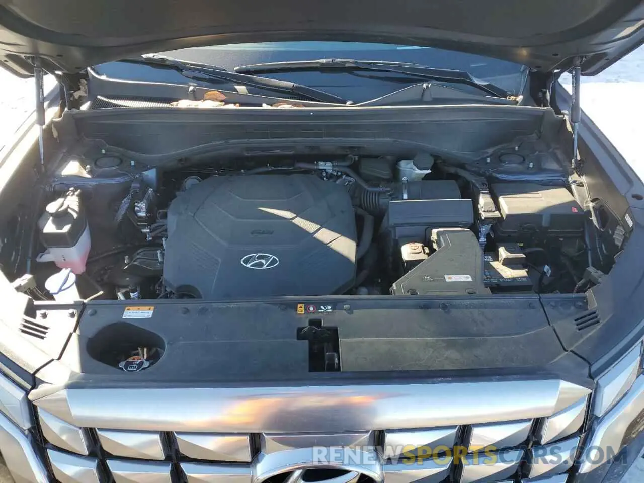 12 fotografías del automóvil dañado KM8R7DGE2PU567952 HYUNDAI PALISADE 2023