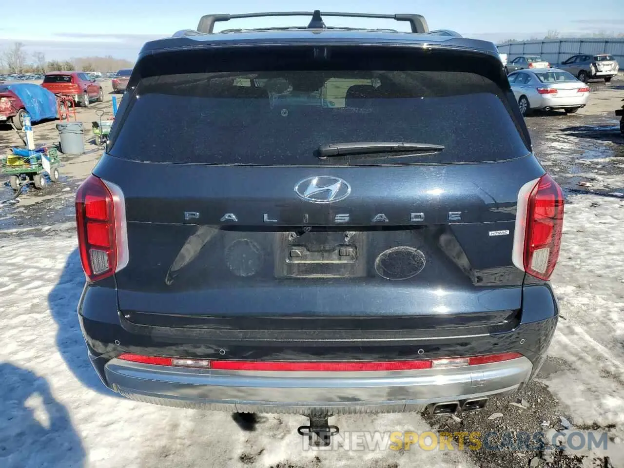 6 fotografías del automóvil dañado KM8R7DGE2PU567952 HYUNDAI PALISADE 2023