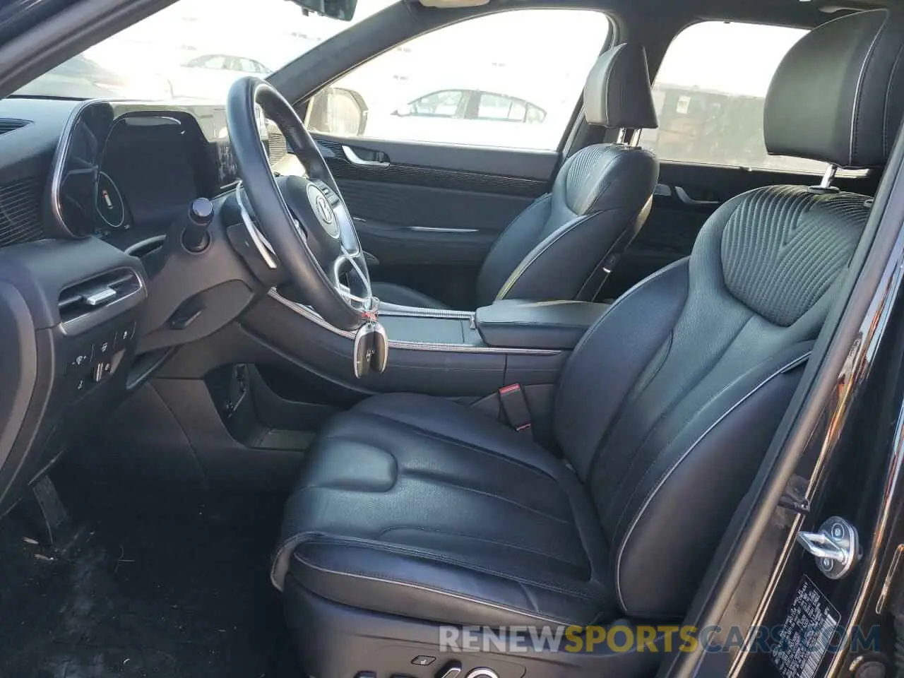 7 fotografías del automóvil dañado KM8R7DGE2PU567952 HYUNDAI PALISADE 2023