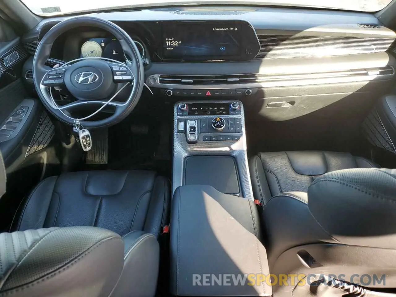 8 fotografías del automóvil dañado KM8R7DGE2PU567952 HYUNDAI PALISADE 2023