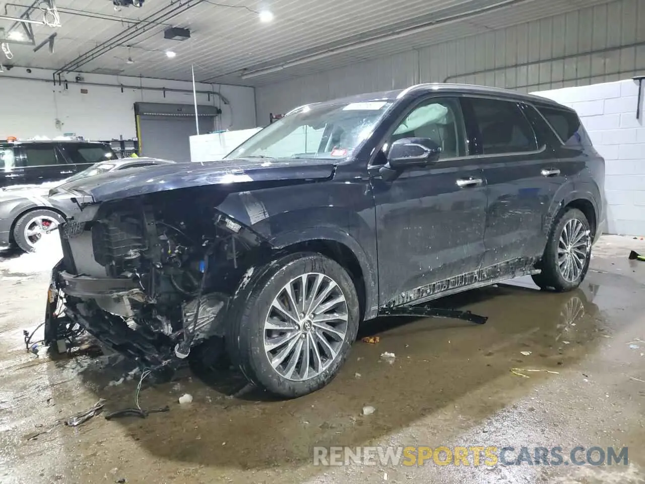 1 fotografías del automóvil dañado KM8R7DGE2PU568440 HYUNDAI PALISADE 2023