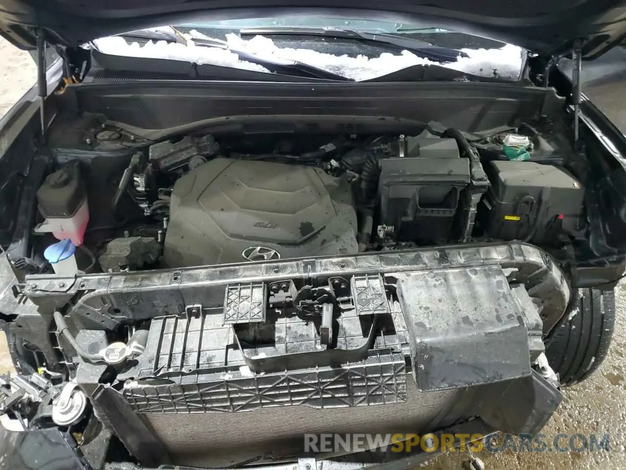 14 fotografías del automóvil dañado KM8R7DGE2PU568440 HYUNDAI PALISADE 2023