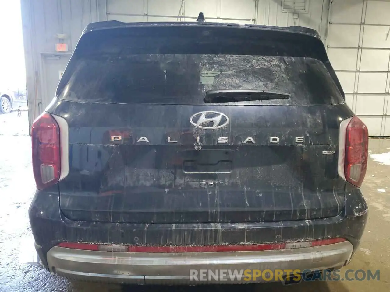 6 fotografías del automóvil dañado KM8R7DGE2PU568440 HYUNDAI PALISADE 2023