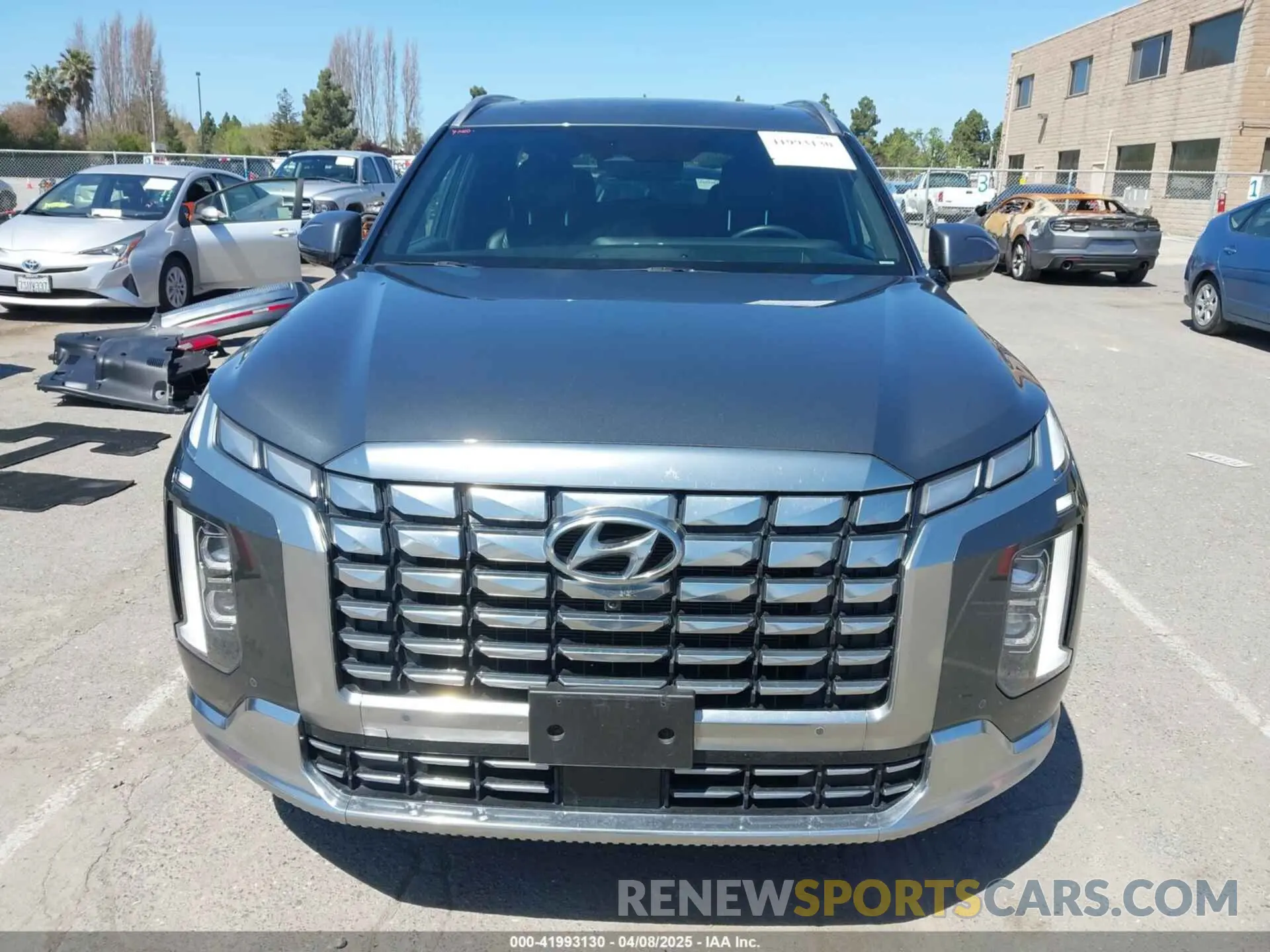 13 fotografías del automóvil dañado KM8R7DGE2PU585402 HYUNDAI PALISADE 2023
