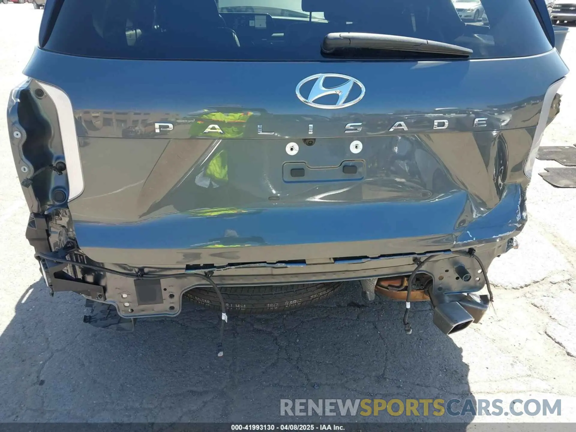 6 fotografías del automóvil dañado KM8R7DGE2PU585402 HYUNDAI PALISADE 2023
