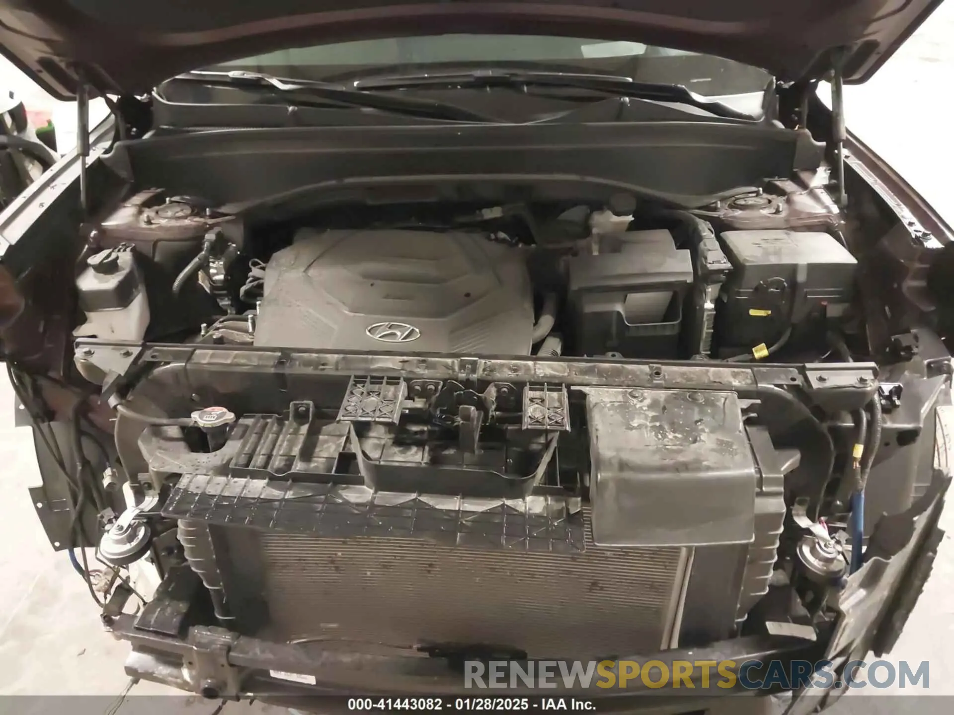 10 fotografías del automóvil dañado KM8R7DGE2PU593094 HYUNDAI PALISADE 2023