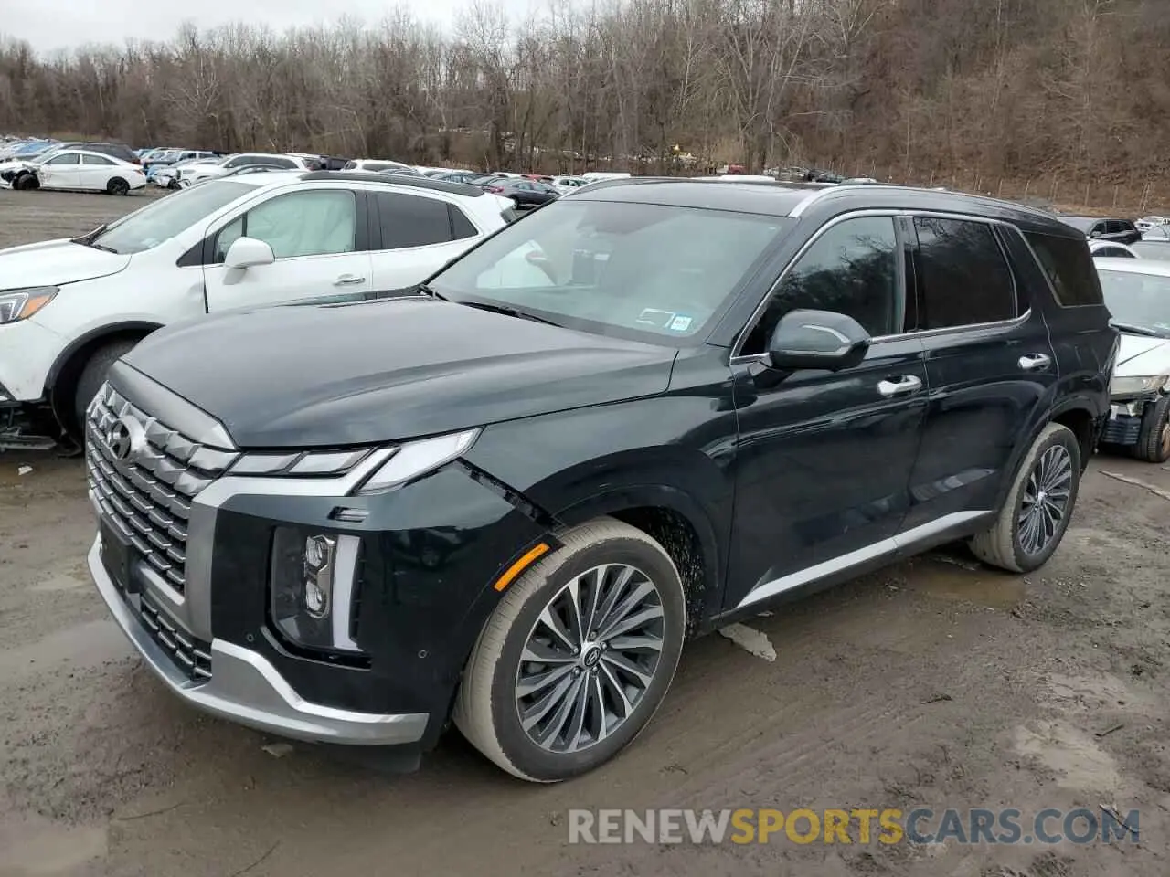 1 fotografías del automóvil dañado KM8R7DGE4PU565359 HYUNDAI PALISADE 2023