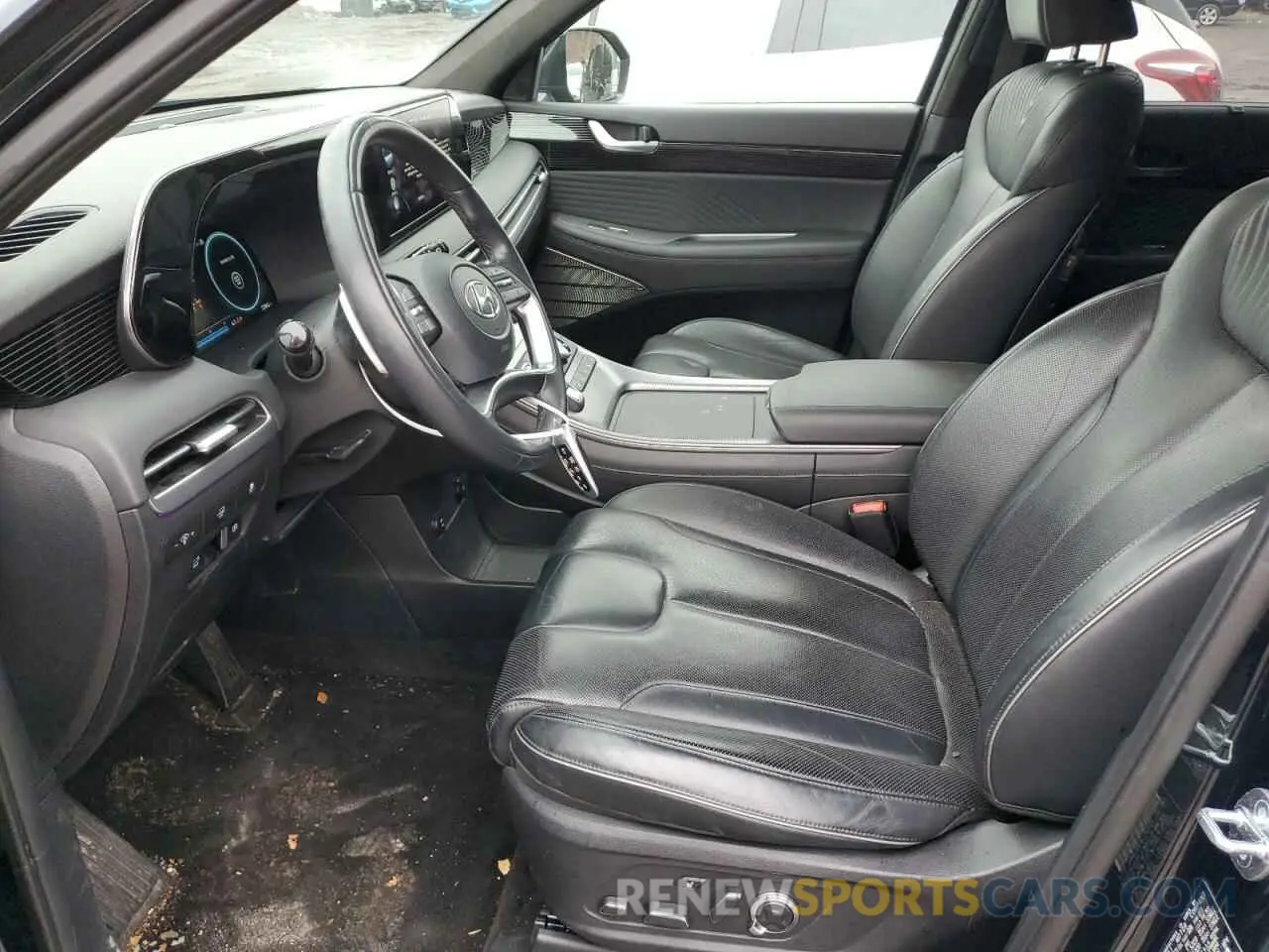 7 fotografías del automóvil dañado KM8R7DGE4PU565359 HYUNDAI PALISADE 2023