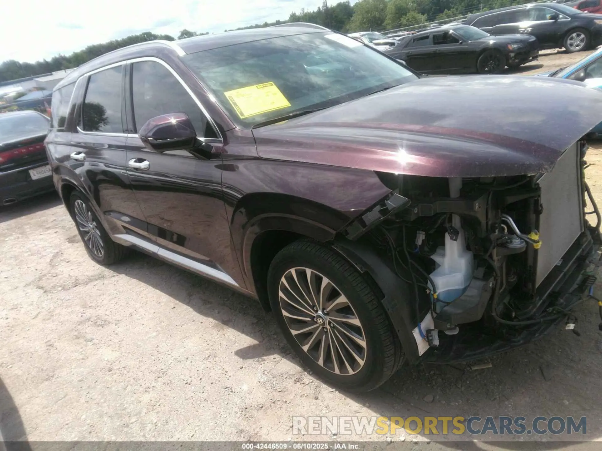 1 fotografías del automóvil dañado KM8R7DGE4PU600384 HYUNDAI PALISADE 2023