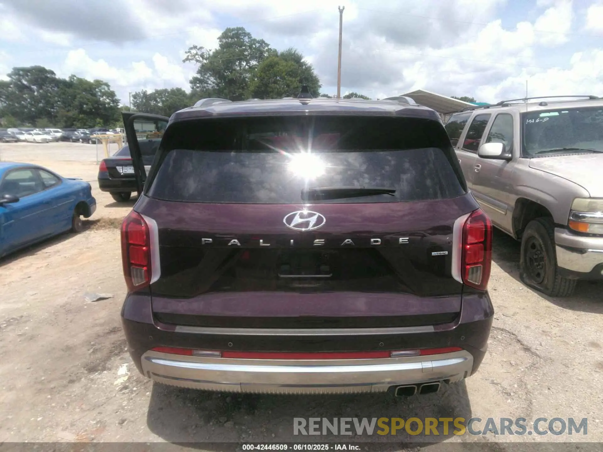 16 fotografías del automóvil dañado KM8R7DGE4PU600384 HYUNDAI PALISADE 2023