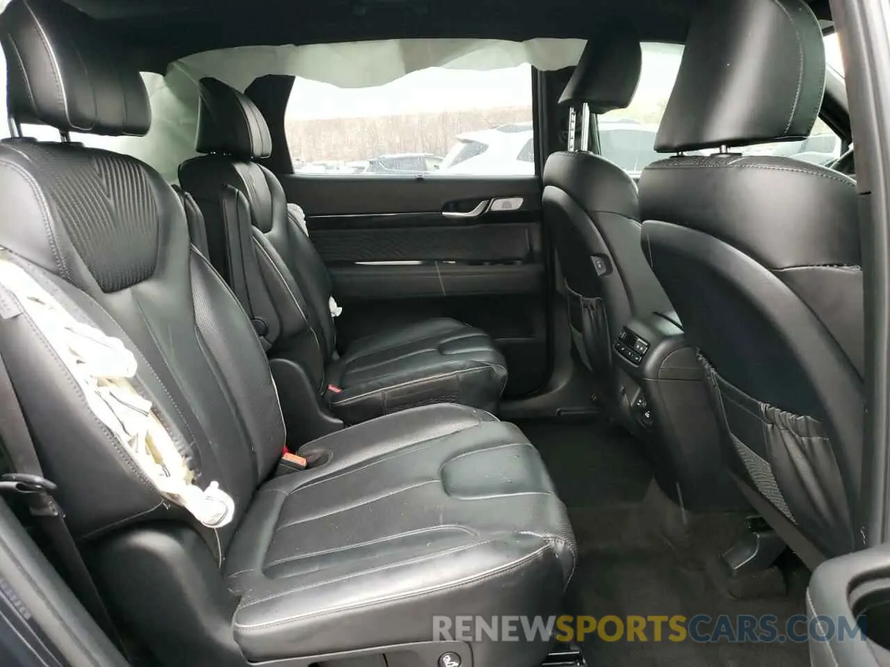 11 fotografías del automóvil dañado KM8R7DGE5PU513948 HYUNDAI PALISADE 2023