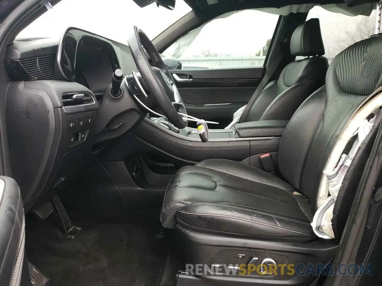 7 fotografías del automóvil dañado KM8R7DGE5PU513948 HYUNDAI PALISADE 2023