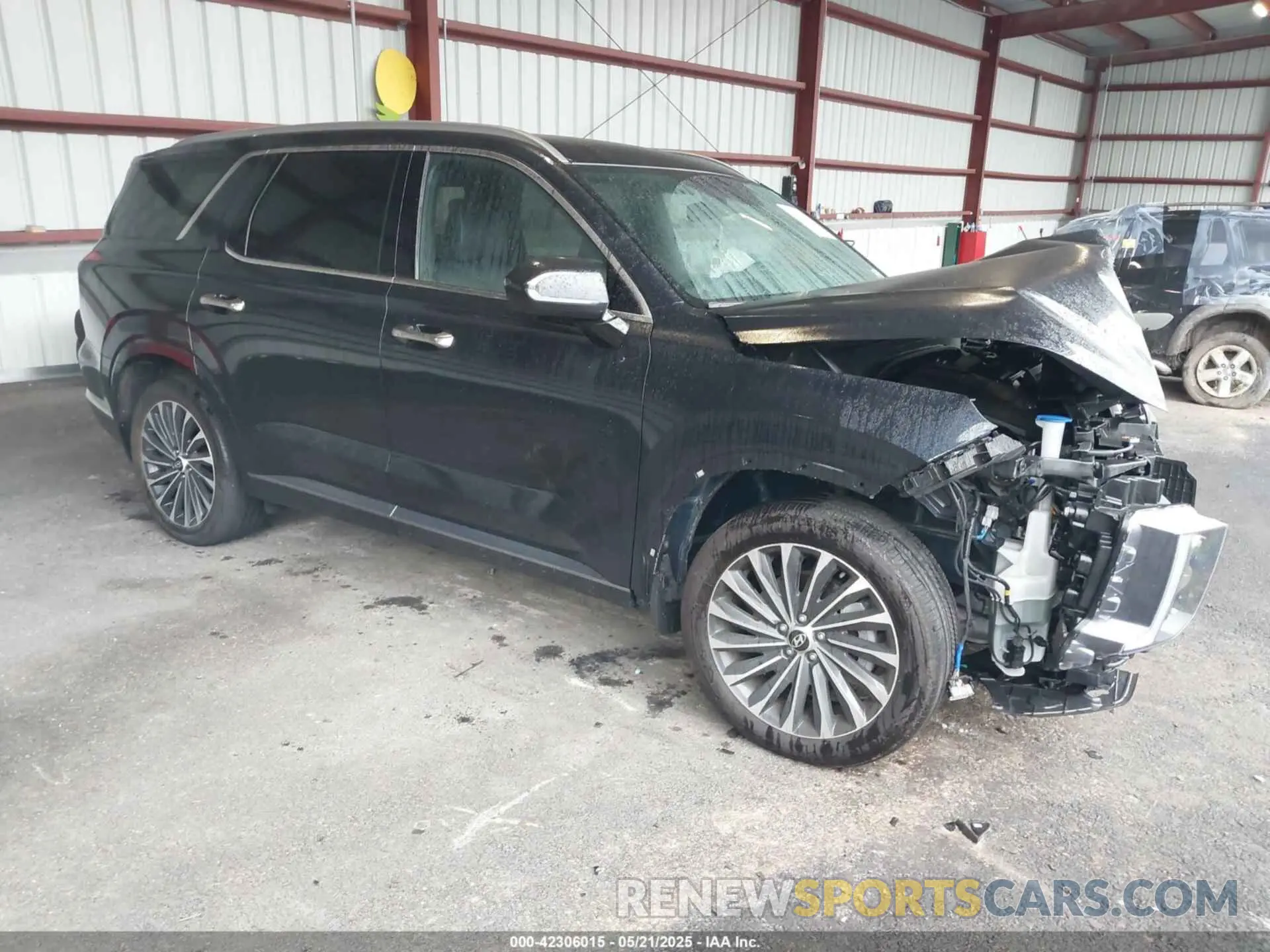 1 fotografías del automóvil dañado KM8R7DGE5PU631403 HYUNDAI PALISADE 2023