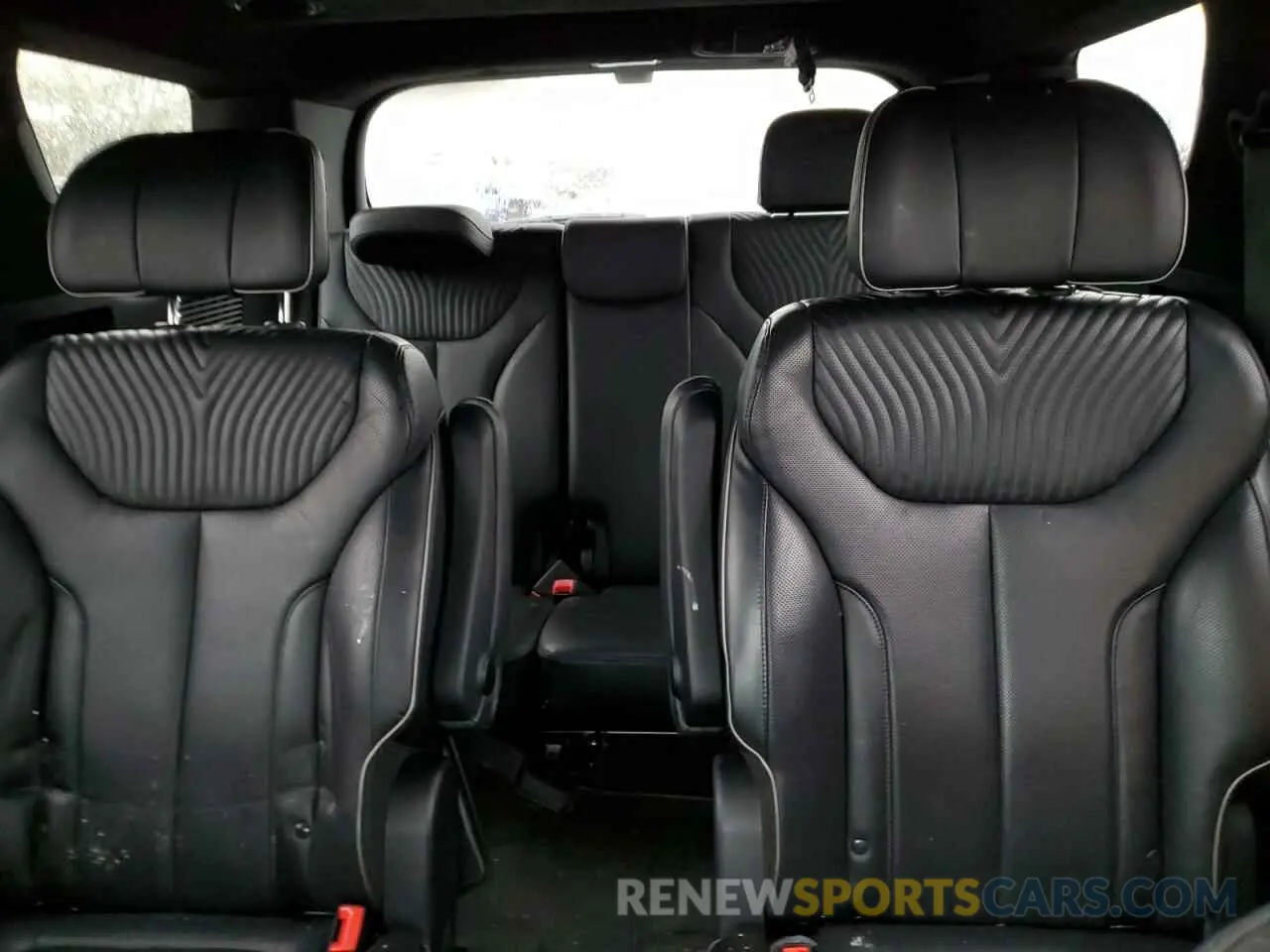 10 fotografías del automóvil dañado KM8R7DGE7PU519122 HYUNDAI PALISADE 2023