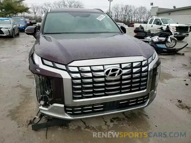 12 fotografías del automóvil dañado KM8R7DGE7PU519122 HYUNDAI PALISADE 2023