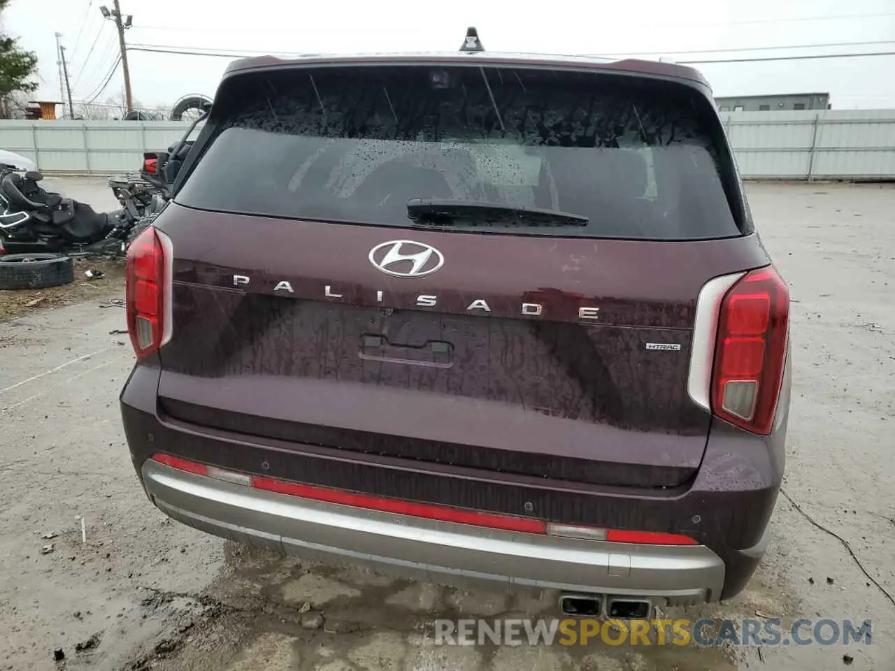 6 fotografías del automóvil dañado KM8R7DGE7PU519122 HYUNDAI PALISADE 2023