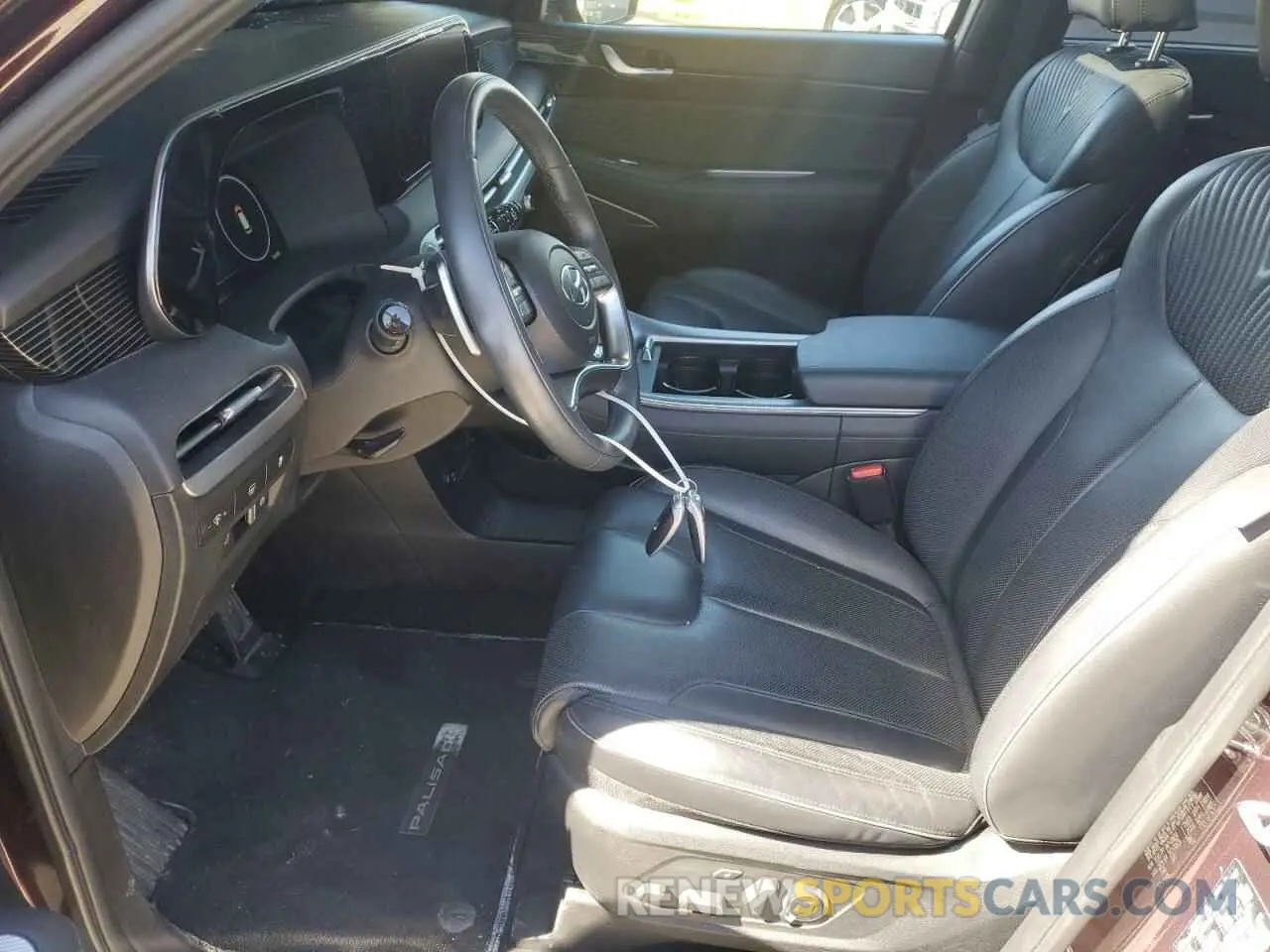 7 fotografías del automóvil dañado KM8R7DGE7PU572340 HYUNDAI PALISADE 2023