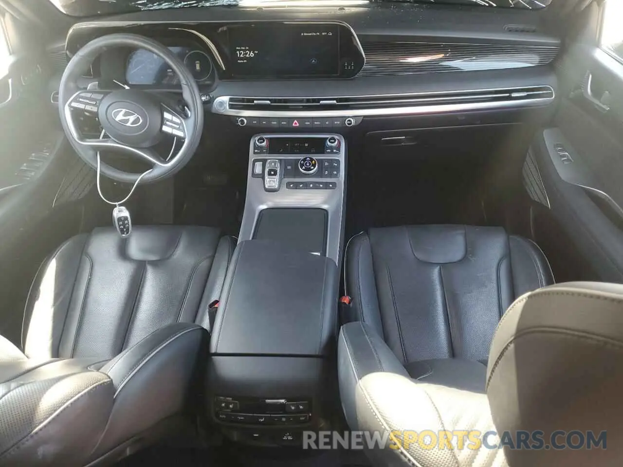 8 fotografías del automóvil dañado KM8R7DGE7PU572340 HYUNDAI PALISADE 2023