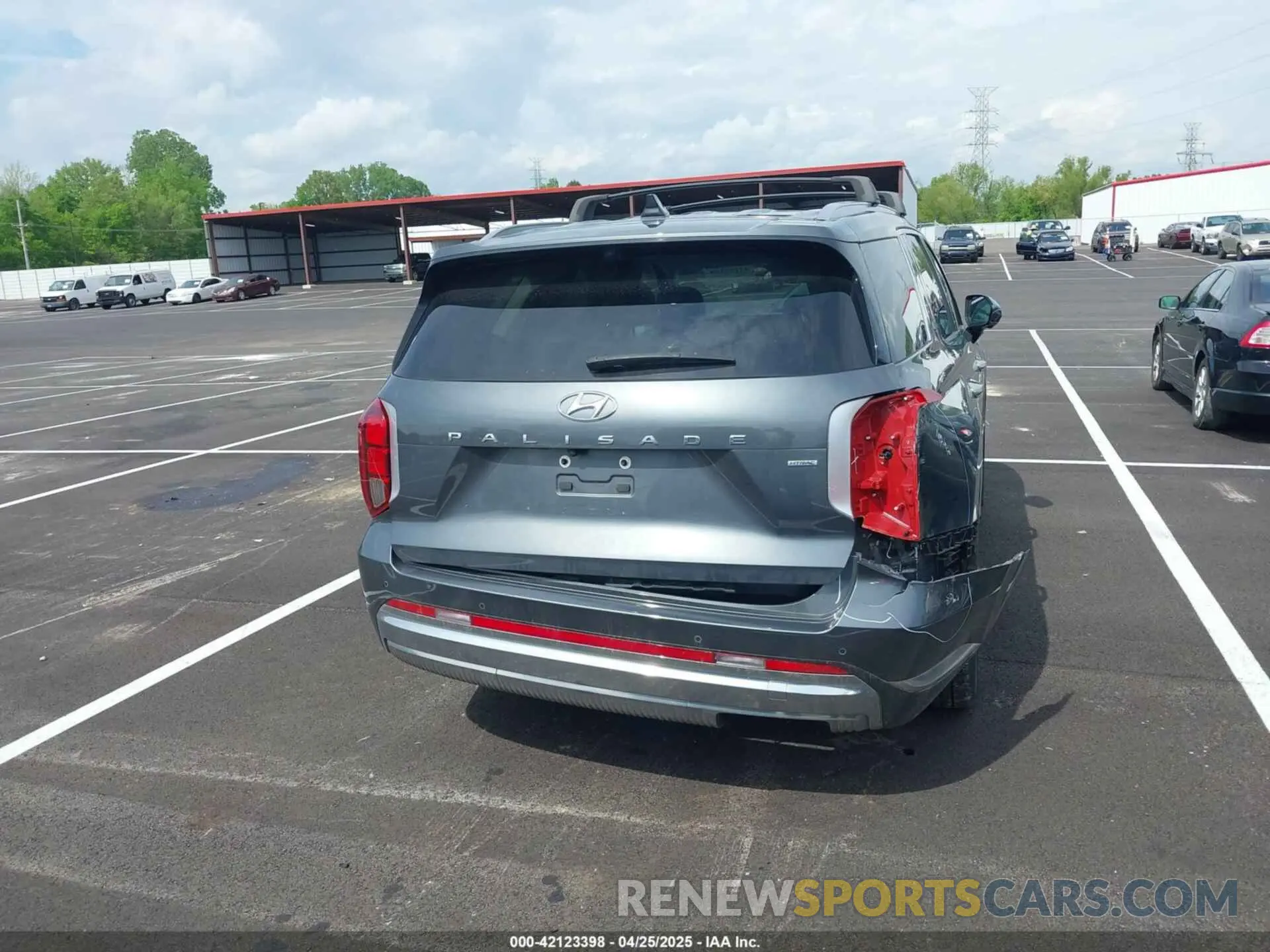 16 fotografías del automóvil dañado KM8R7DGE8PU558348 HYUNDAI PALISADE 2023