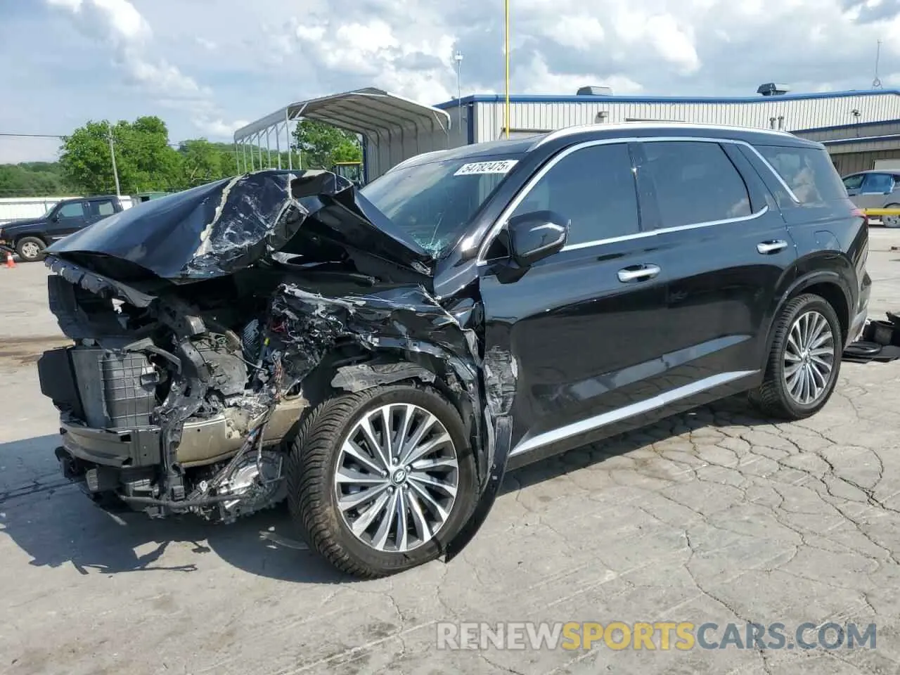 1 fotografías del automóvil dañado KM8R7DGE9PU535127 HYUNDAI PALISADE 2023