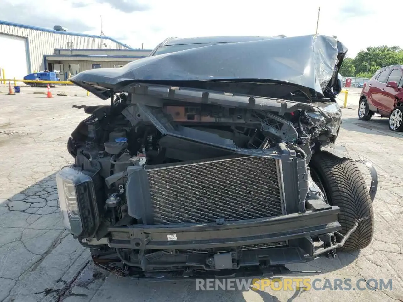 5 fotografías del automóvil dañado KM8R7DGE9PU535127 HYUNDAI PALISADE 2023