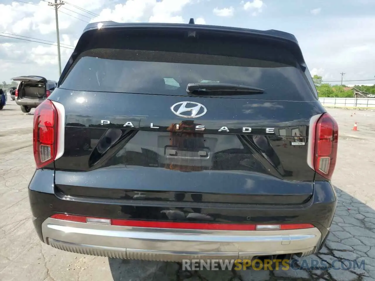 6 fotografías del automóvil dañado KM8R7DGE9PU535127 HYUNDAI PALISADE 2023