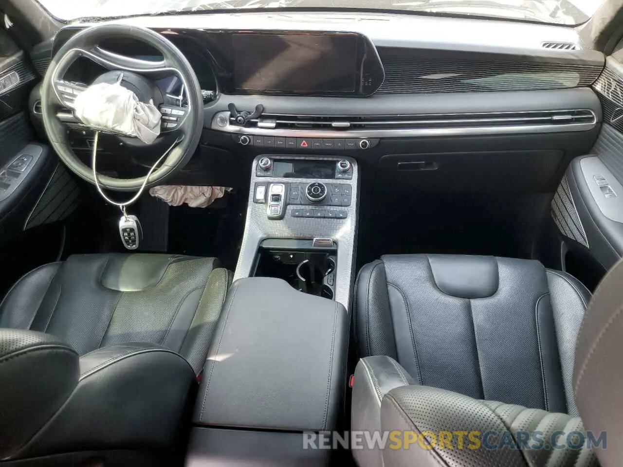 8 fotografías del automóvil dañado KM8R7DGE9PU535127 HYUNDAI PALISADE 2023