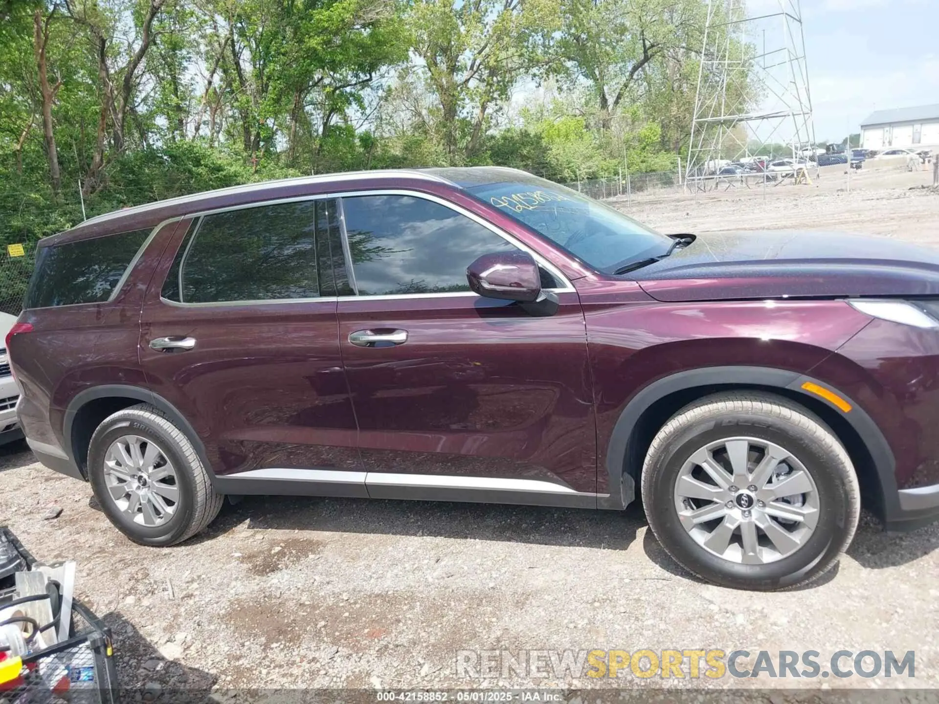 13 fotografías del automóvil dañado KM8R24GE3RU796125 HYUNDAI PALISADE 2024