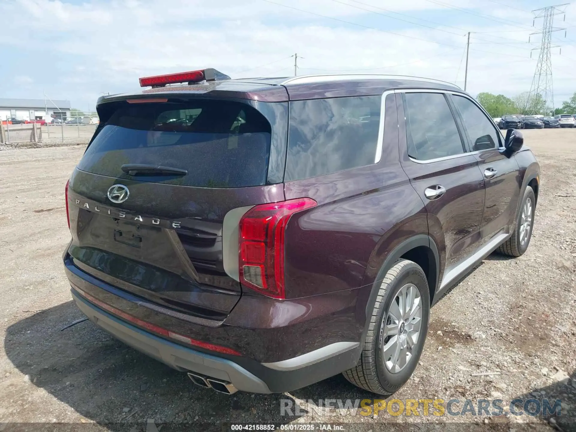 4 fotografías del automóvil dañado KM8R24GE3RU796125 HYUNDAI PALISADE 2024