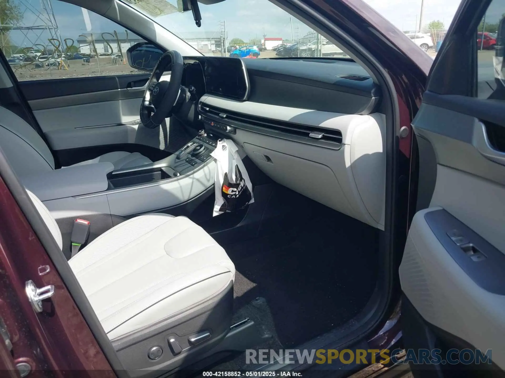 5 fotografías del automóvil dañado KM8R24GE3RU796125 HYUNDAI PALISADE 2024