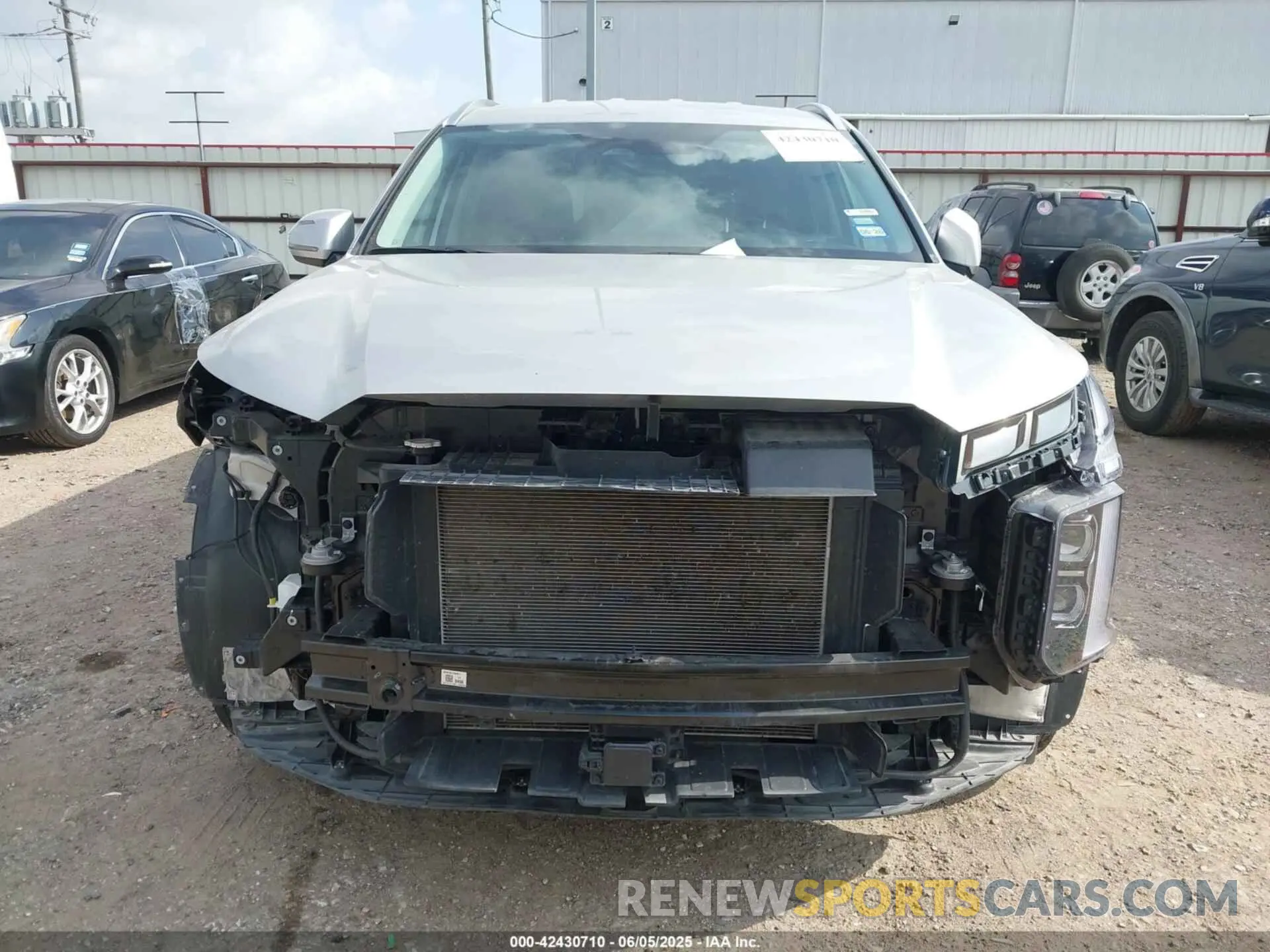 13 fotografías del automóvil dañado KM8R24GE3RU800173 HYUNDAI PALISADE 2024