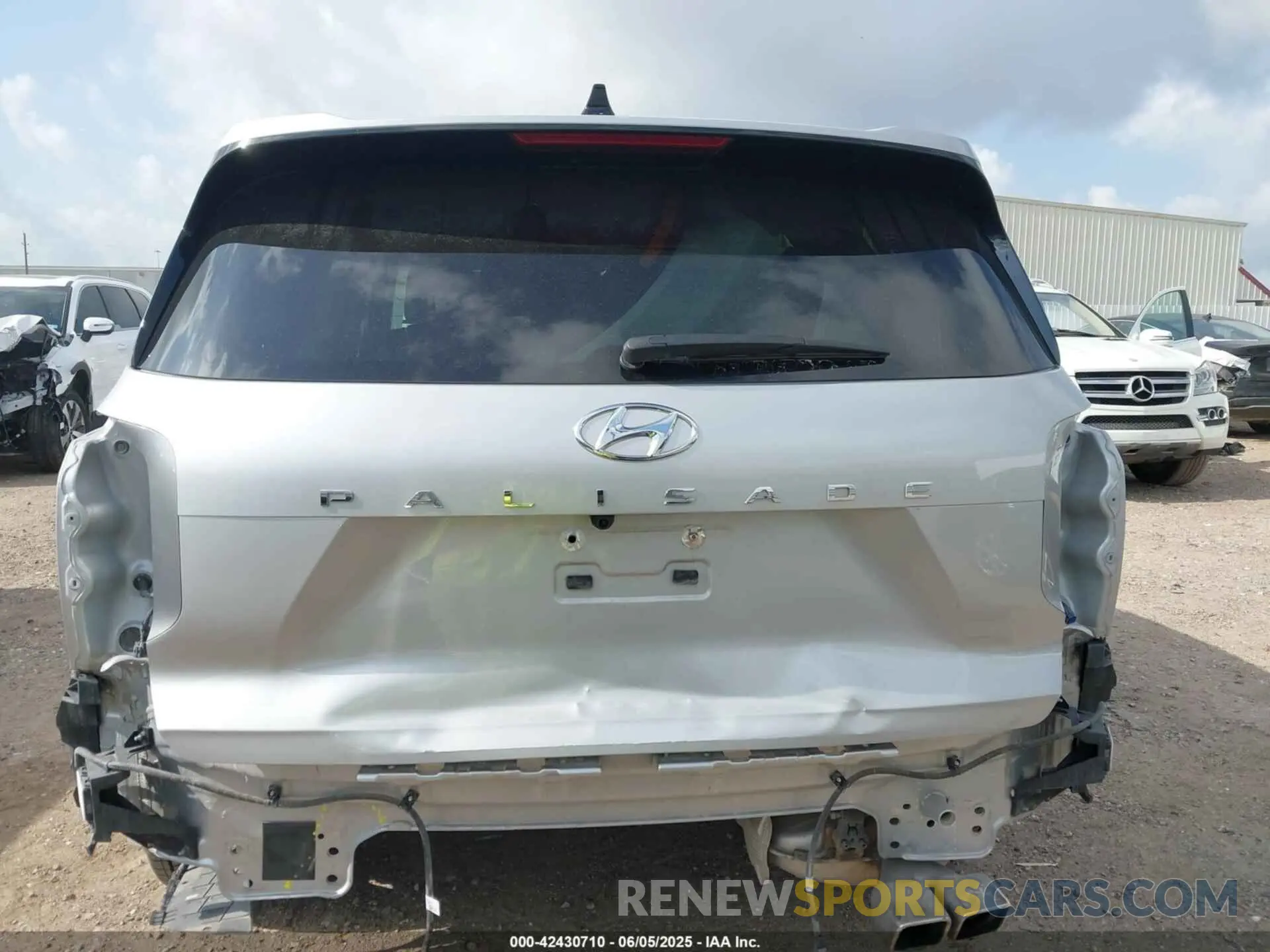 17 fotografías del automóvil dañado KM8R24GE3RU800173 HYUNDAI PALISADE 2024
