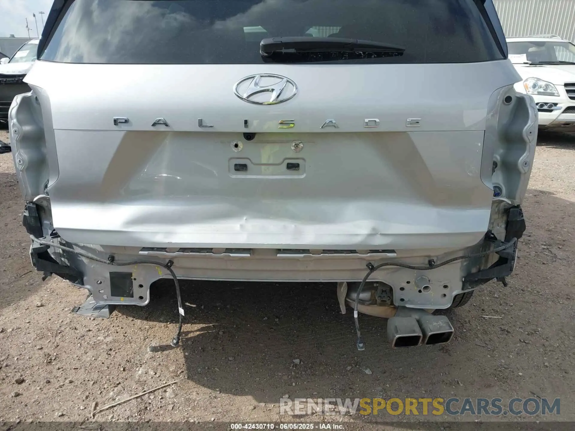 18 fotografías del automóvil dañado KM8R24GE3RU800173 HYUNDAI PALISADE 2024