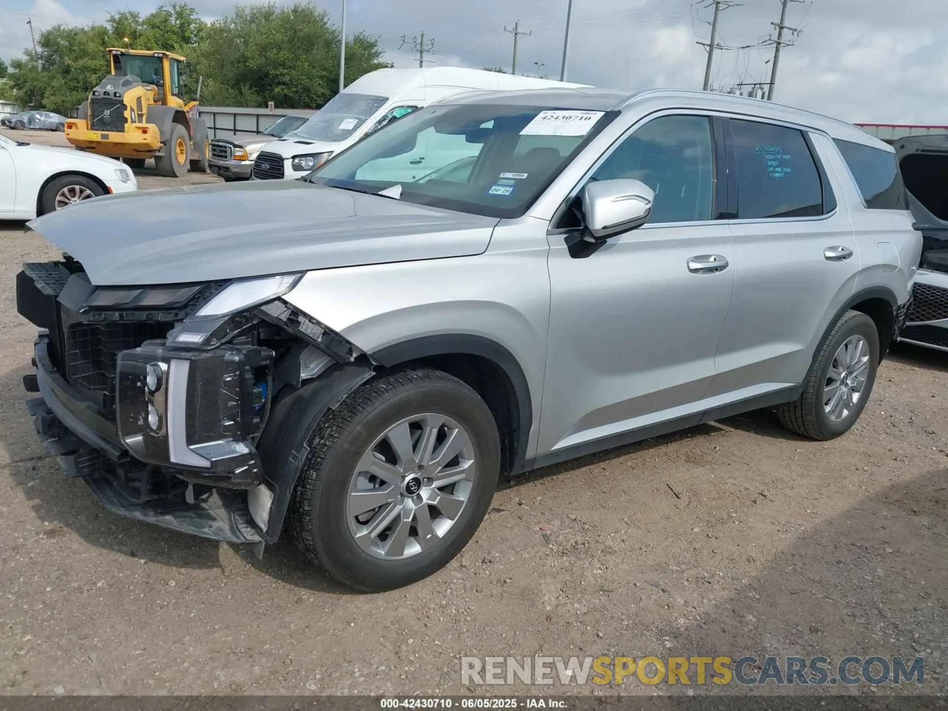 2 fotografías del automóvil dañado KM8R24GE3RU800173 HYUNDAI PALISADE 2024