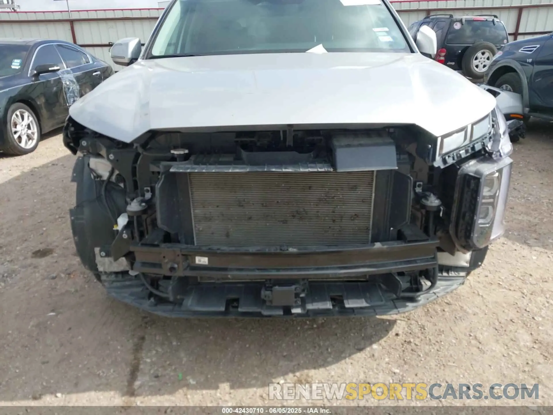6 fotografías del automóvil dañado KM8R24GE3RU800173 HYUNDAI PALISADE 2024