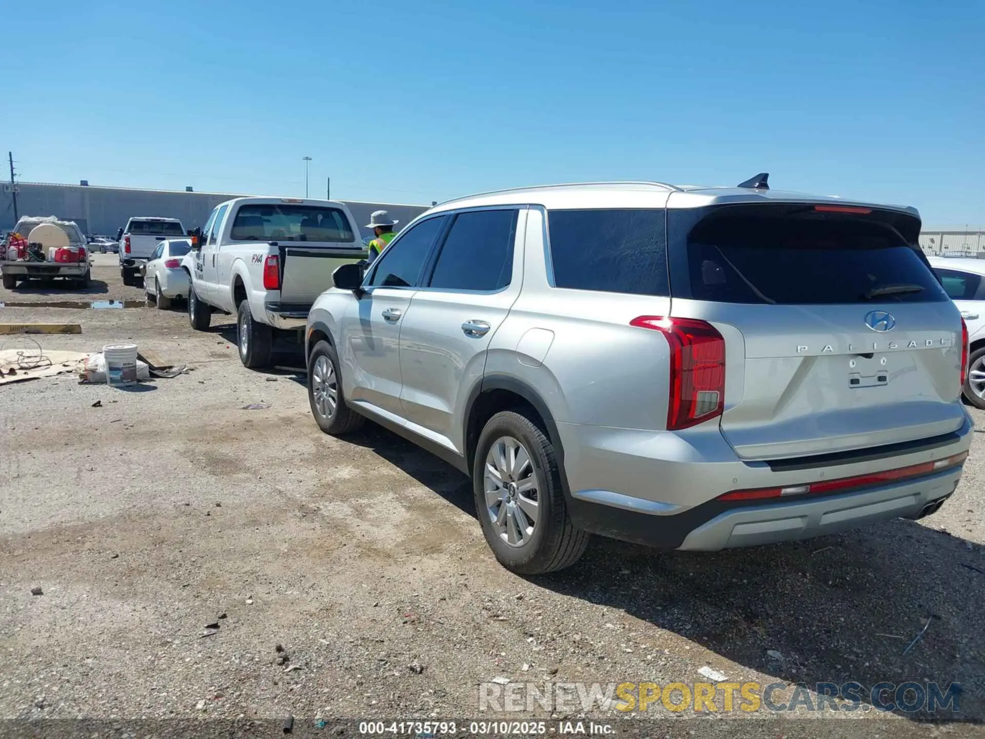 3 fotografías del automóvil dañado KM8R24GE4RU740923 HYUNDAI PALISADE 2024